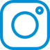logo instagram bleu