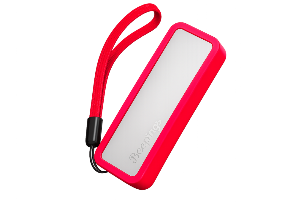 BEEPINGS_ZEN S_BAGUE PROTECTION_ROUGE