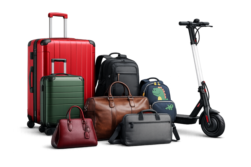 luggage trottinette