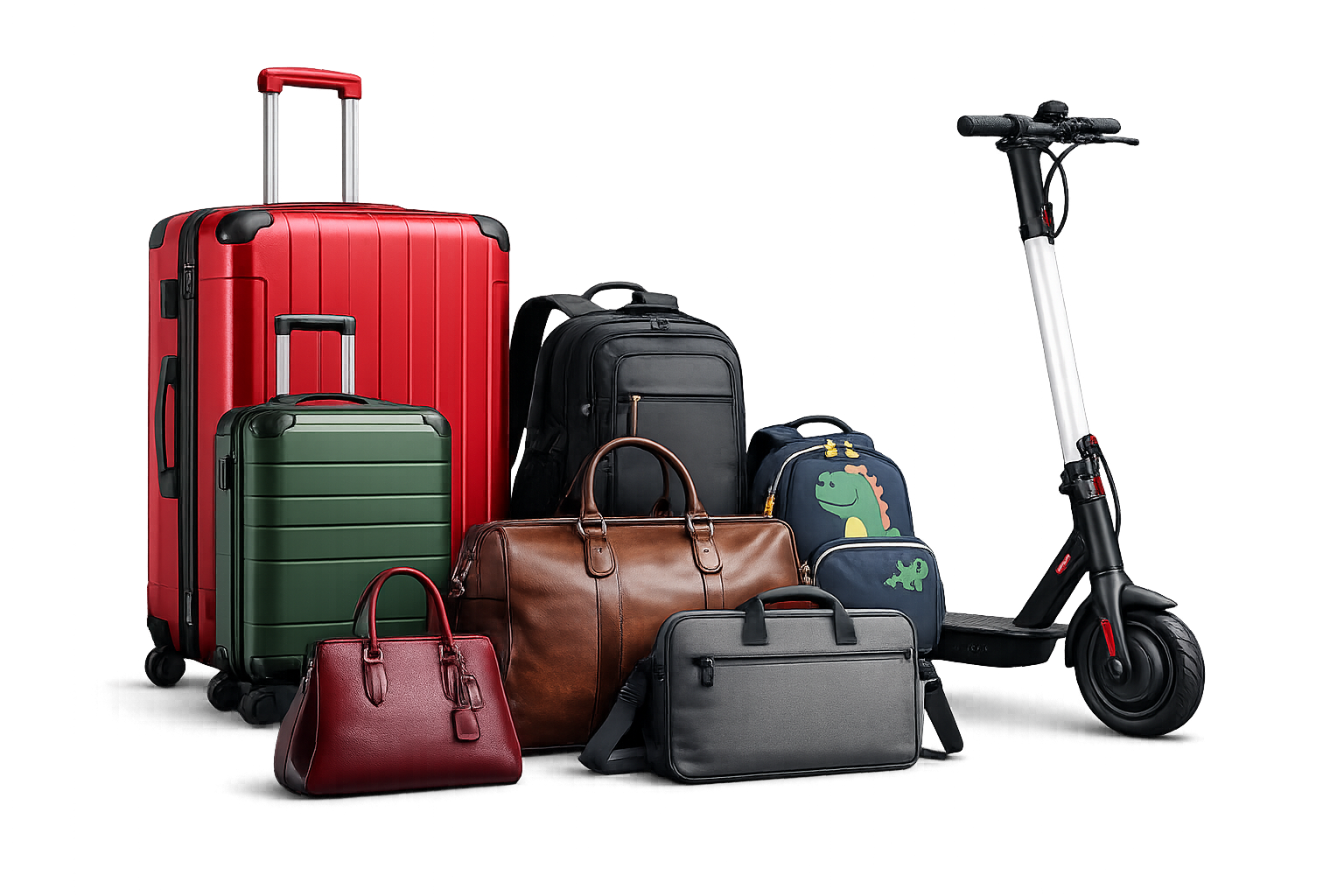 luggage trottinette