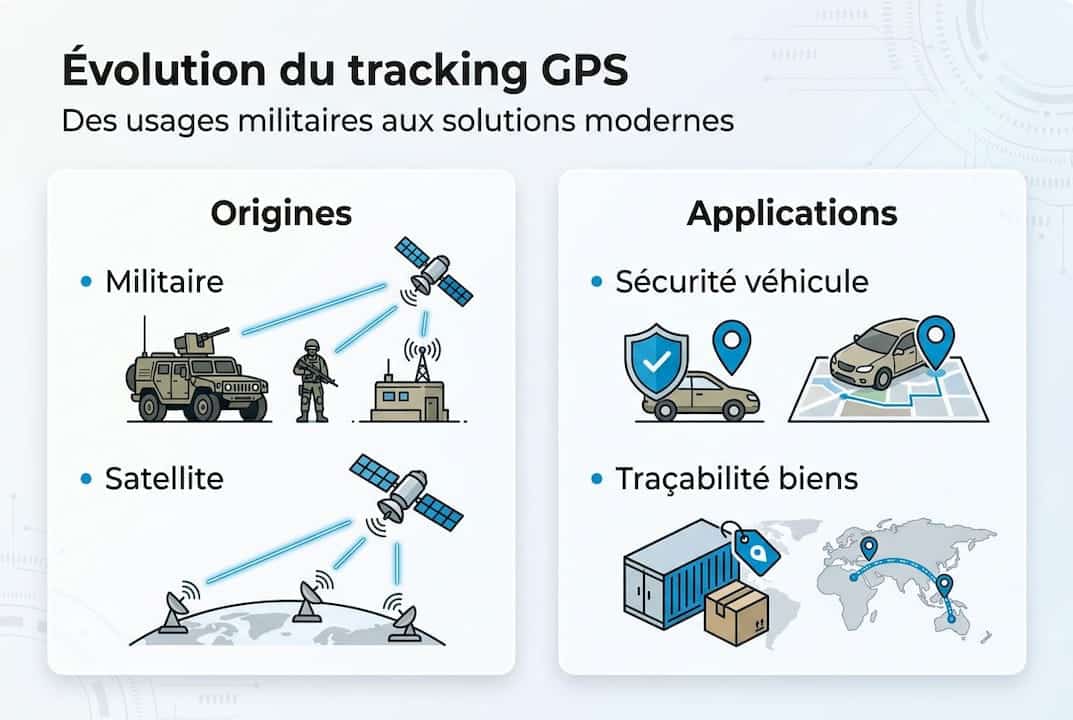 Infographie : l’évolution et les applications du GPS