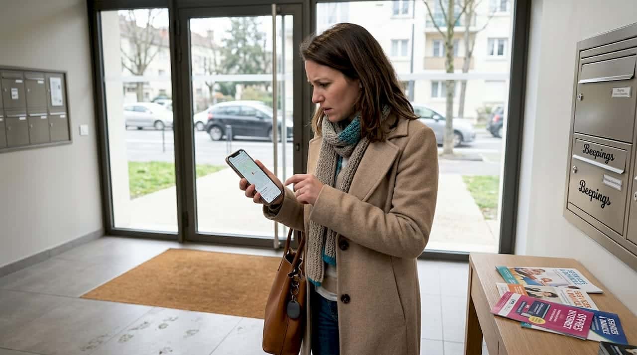 Quand on galère à capter le GPS en plein milieu d’un immeuble.
