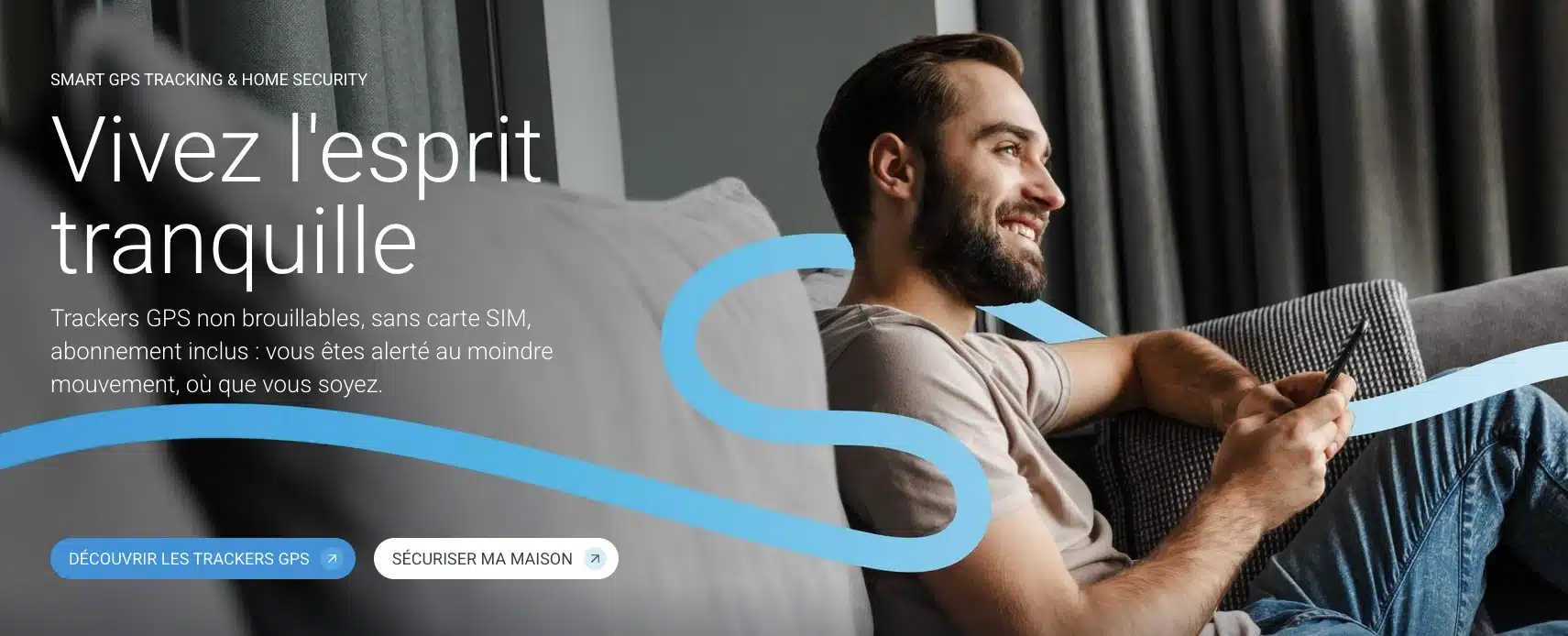 Trackers Beepings non brouillables, sans carte SIM, avec abonnement inclus, pour surveiller son SUV